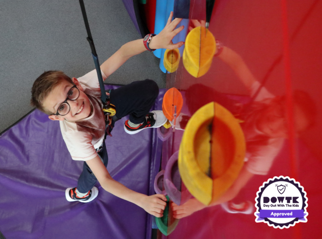 Family climbing session